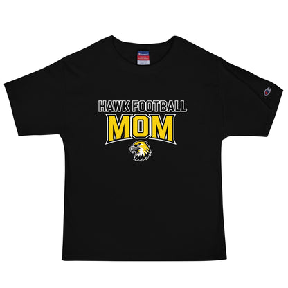 Signature | Champion T-Shirt | Cardinal Ohara Hawks | Football Mom Logo