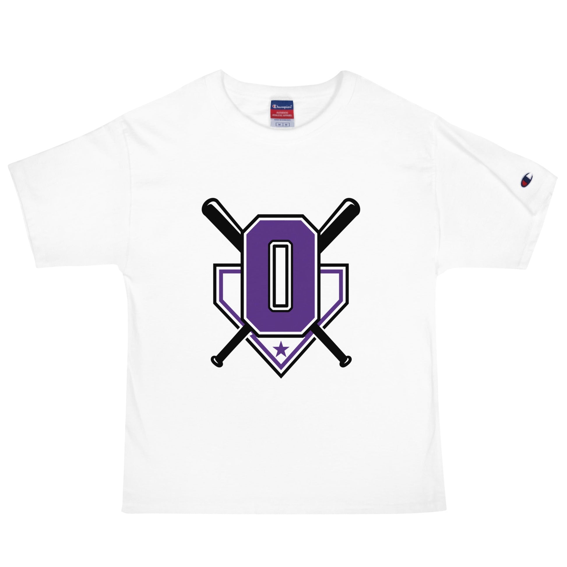Signature | Champion T-Shirt | Carolina Outlaws Baseball | Vanguard Logo