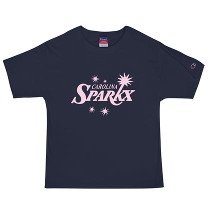 Signature | Champion T-Shirt | Carolina Sparkx | Modern Script Logo