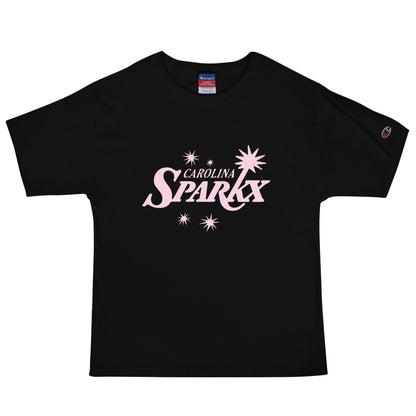 Signature | Champion T-Shirt | Carolina Sparkx | Modern Script Logo
