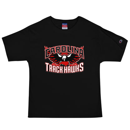 Signature | Champion T-Shirt | Carolina track Hawks | Emblem Logo