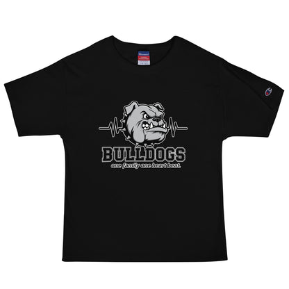 Signature | Champion T-Shirt | Celina Recreational Football Black | Bulldogs Crest Logo