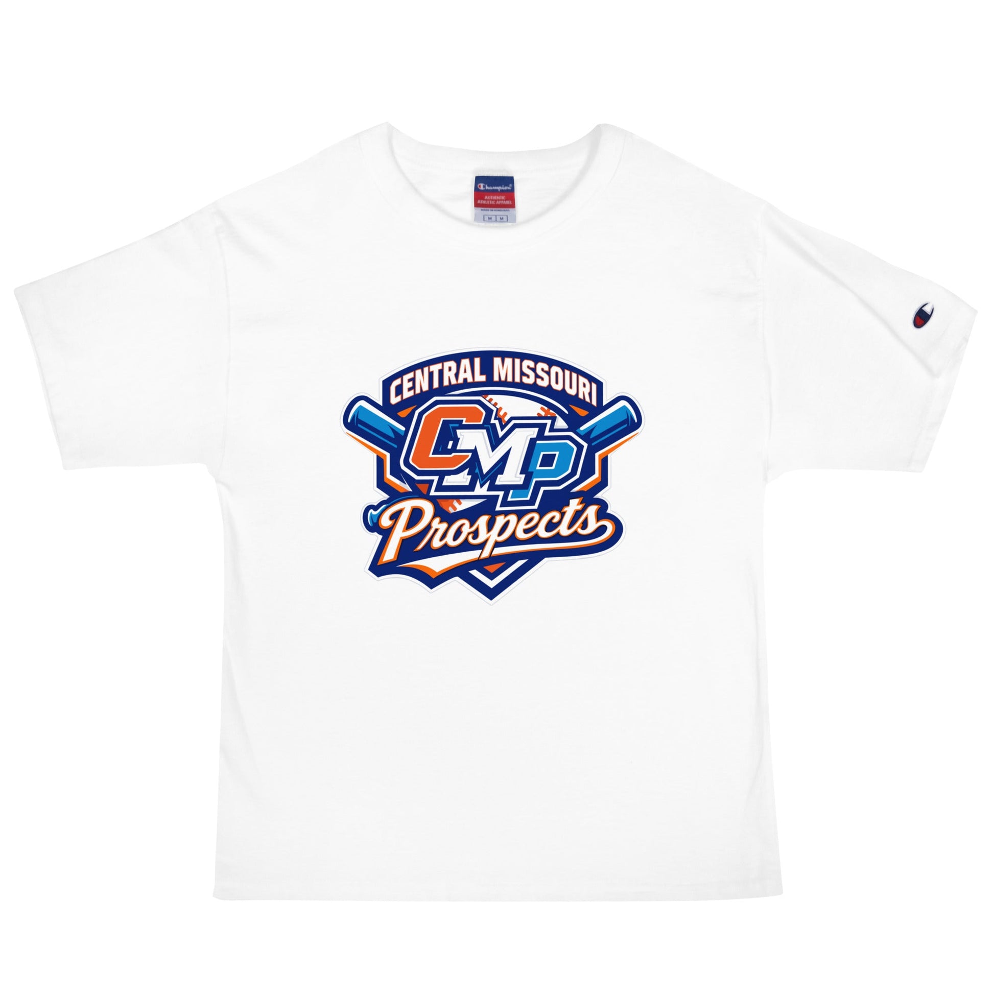 Signature | Champion T-Shirt | Central Missour Prospects | Classic Logo