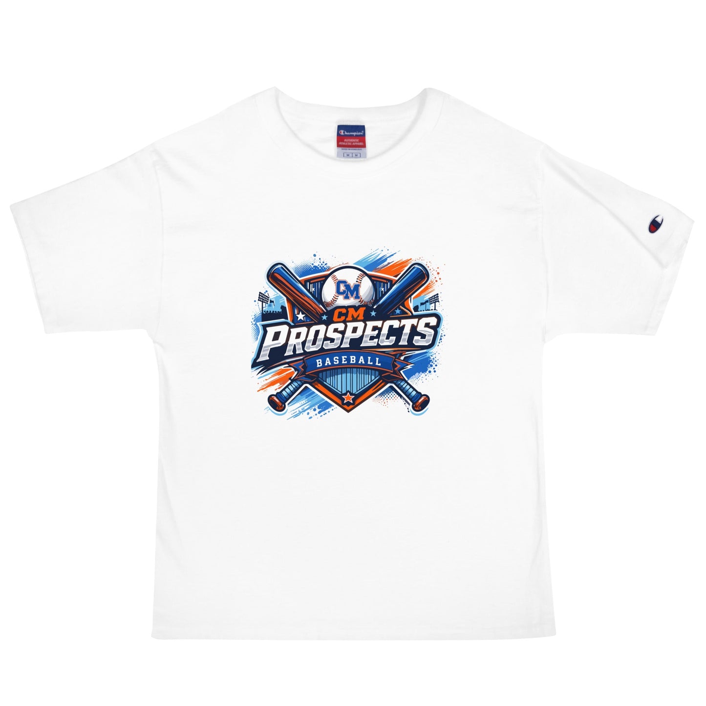 Signature | Champion T-Shirt | Central Missour Prospects | Shield Logo