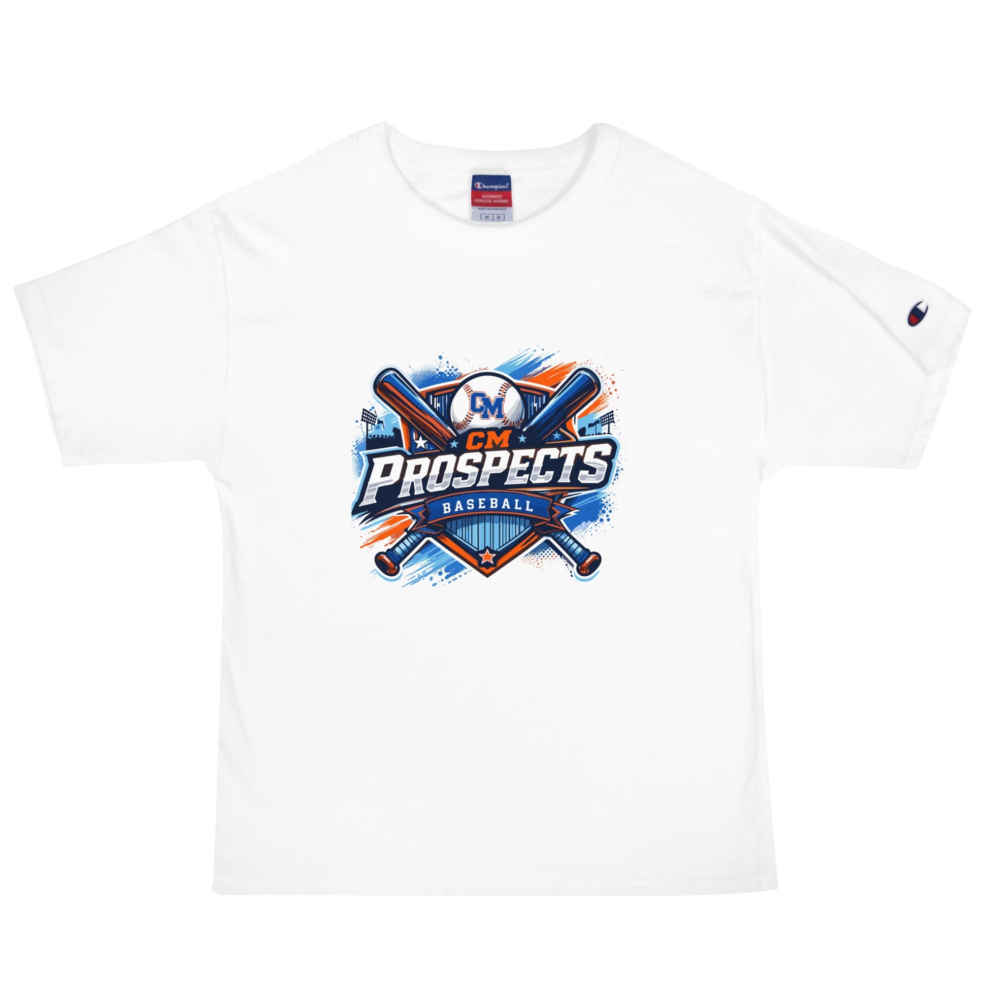 Signature | Champion T-Shirt | Central Missour Prospects | Shield Logo