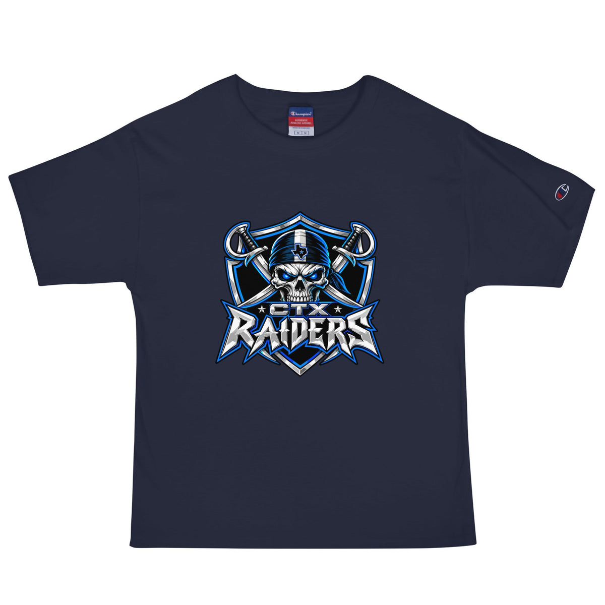 Signature | Champion T-Shirt | Central Texas Raiders | Shield Logo