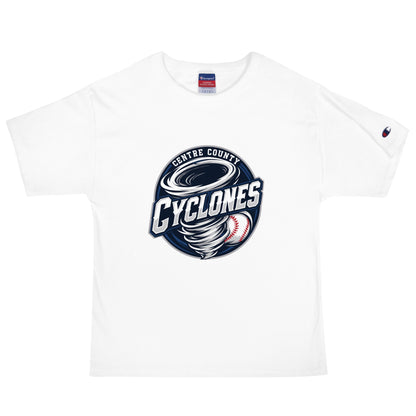 Signature | Champion T-Shirt | Centre County Cyclones | Badge Logo