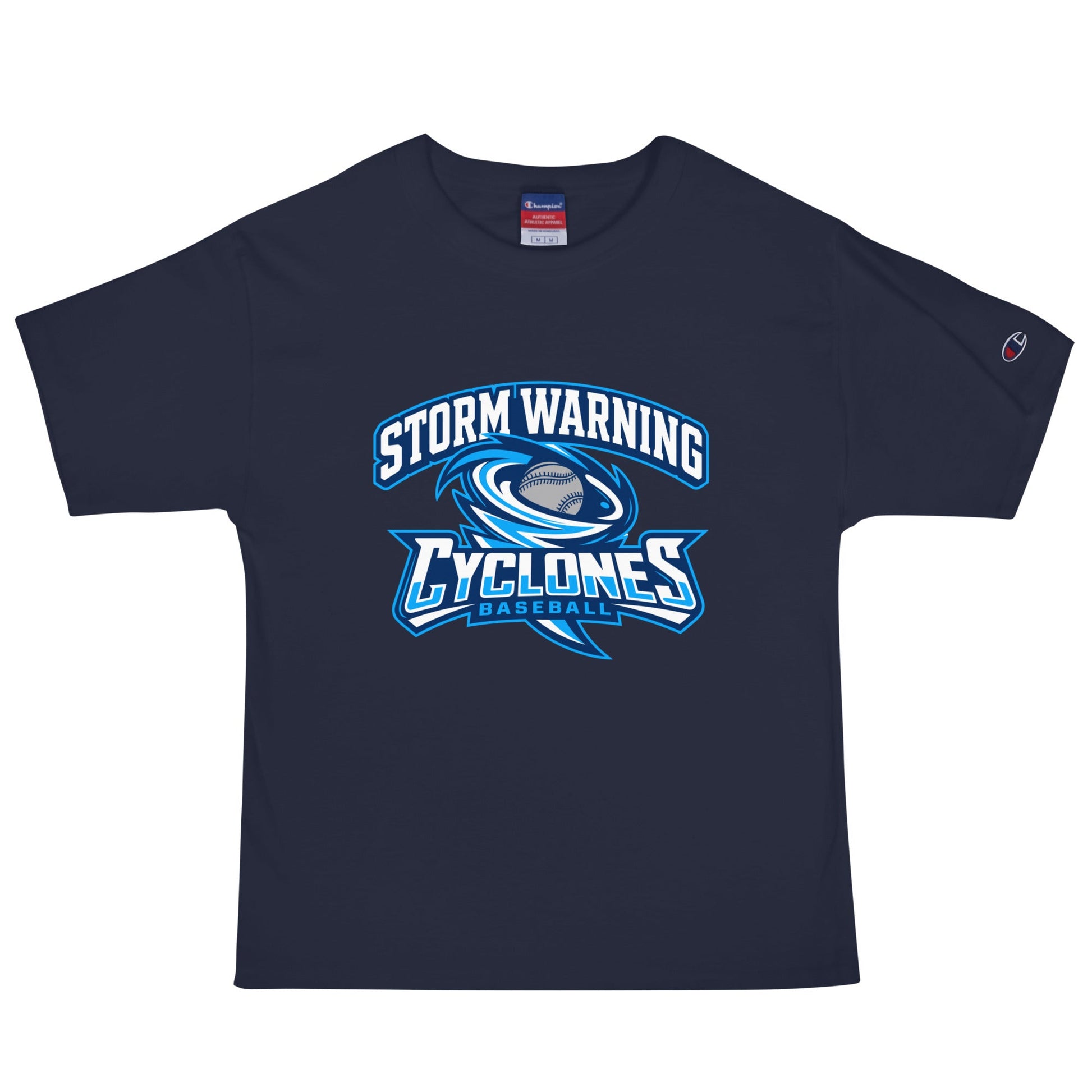 Signature | Champion T-Shirt | Centre County Cyclones | Vanguard Logo