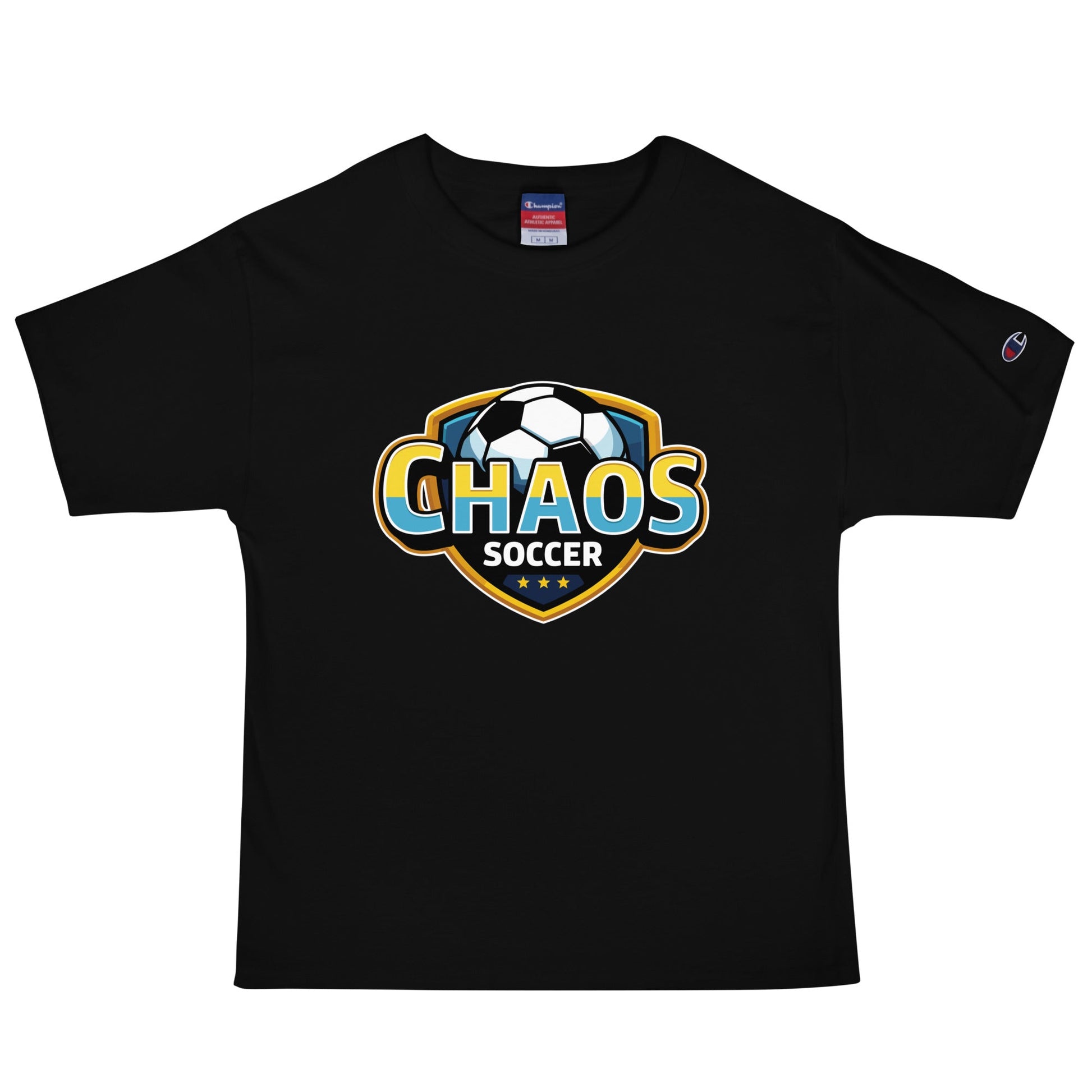Signature | Champion T-Shirt | Chaos Soccer | Logo