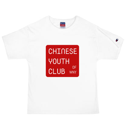 Signature | Champion T-Shirt | Chinese Youth Club of WNY | Mark Logo