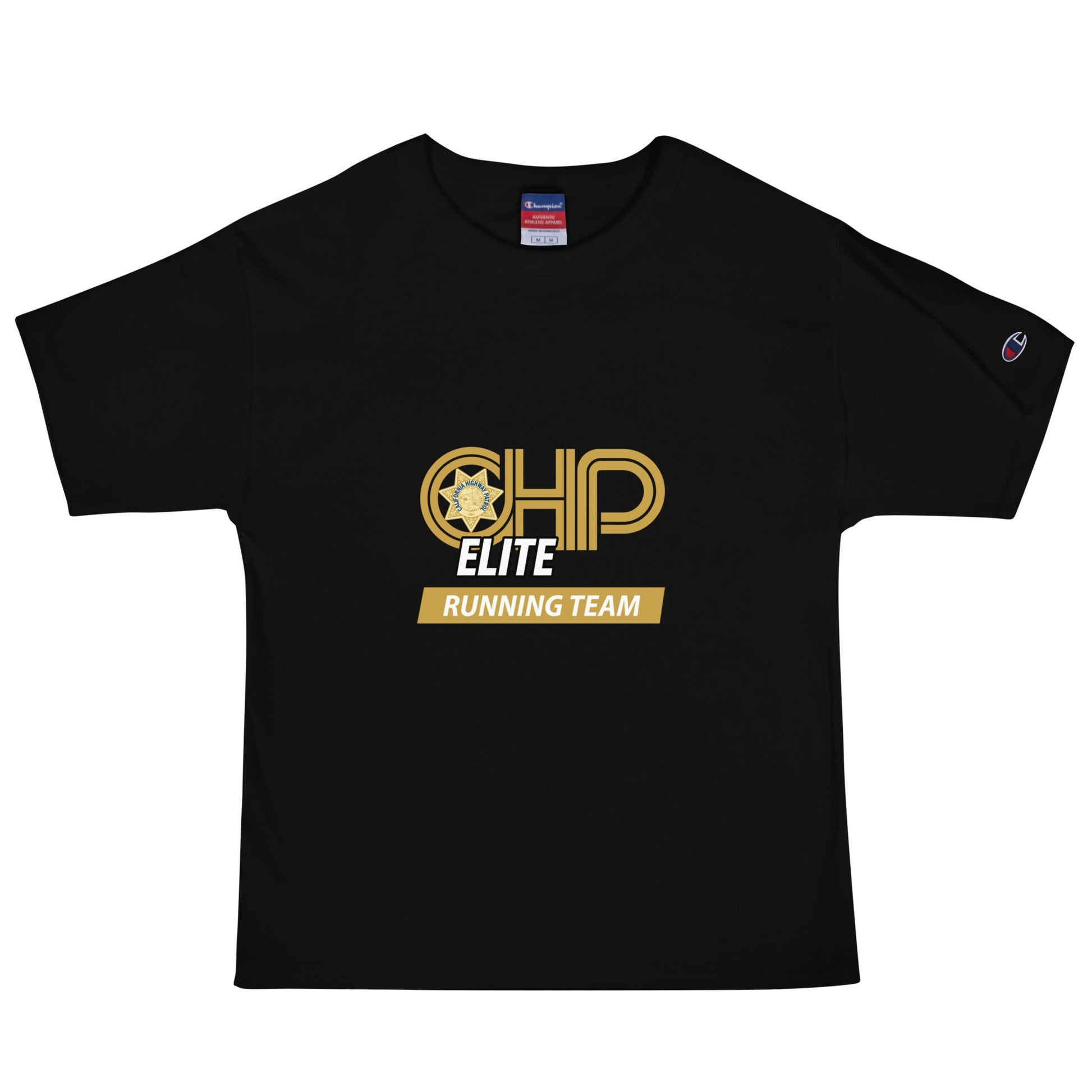 Signature | Champion T-Shirt | CHP Elite Running Team | Runner Crest Logo