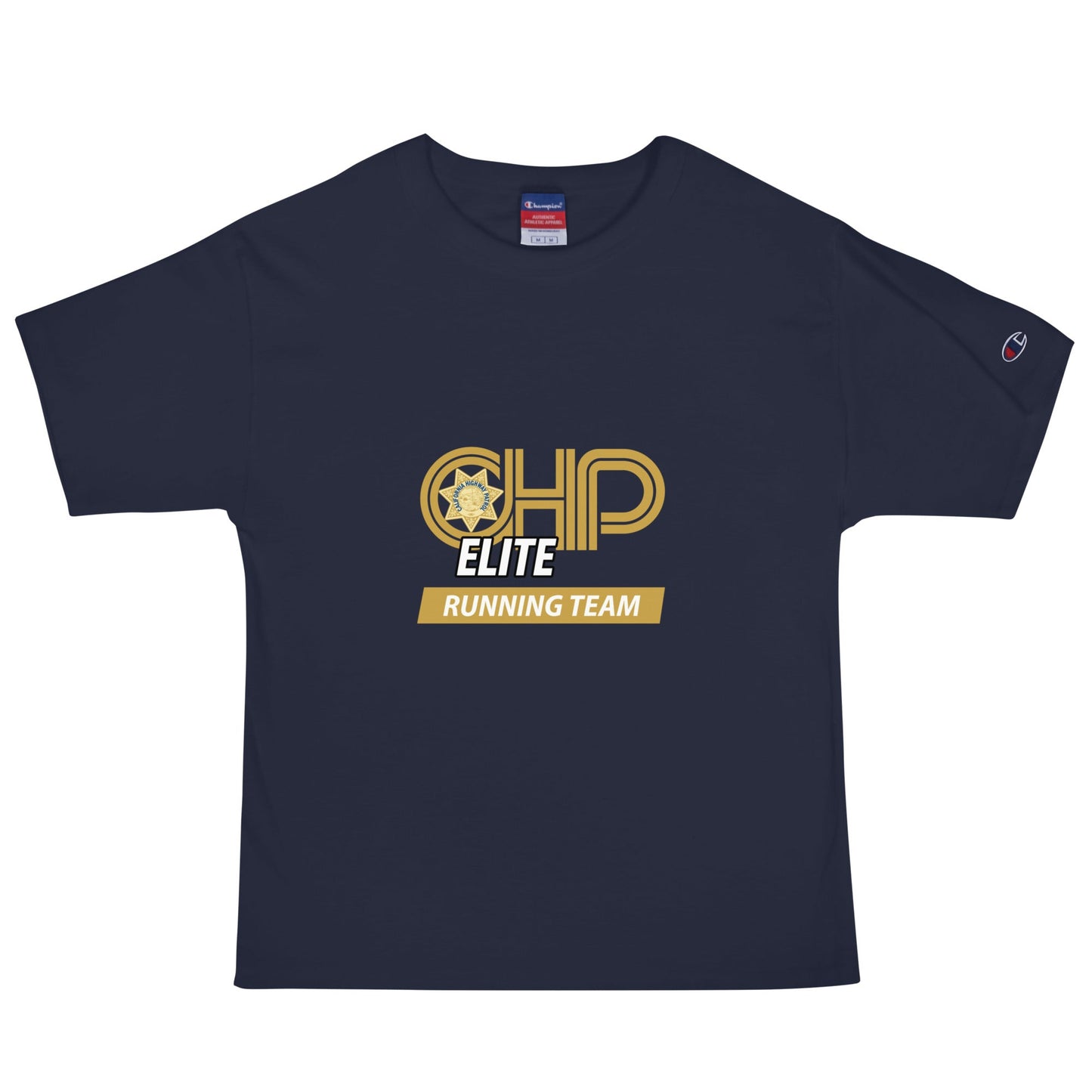 Signature | Champion T-Shirt | CHP Elite Running Team | Runner Crest Logo