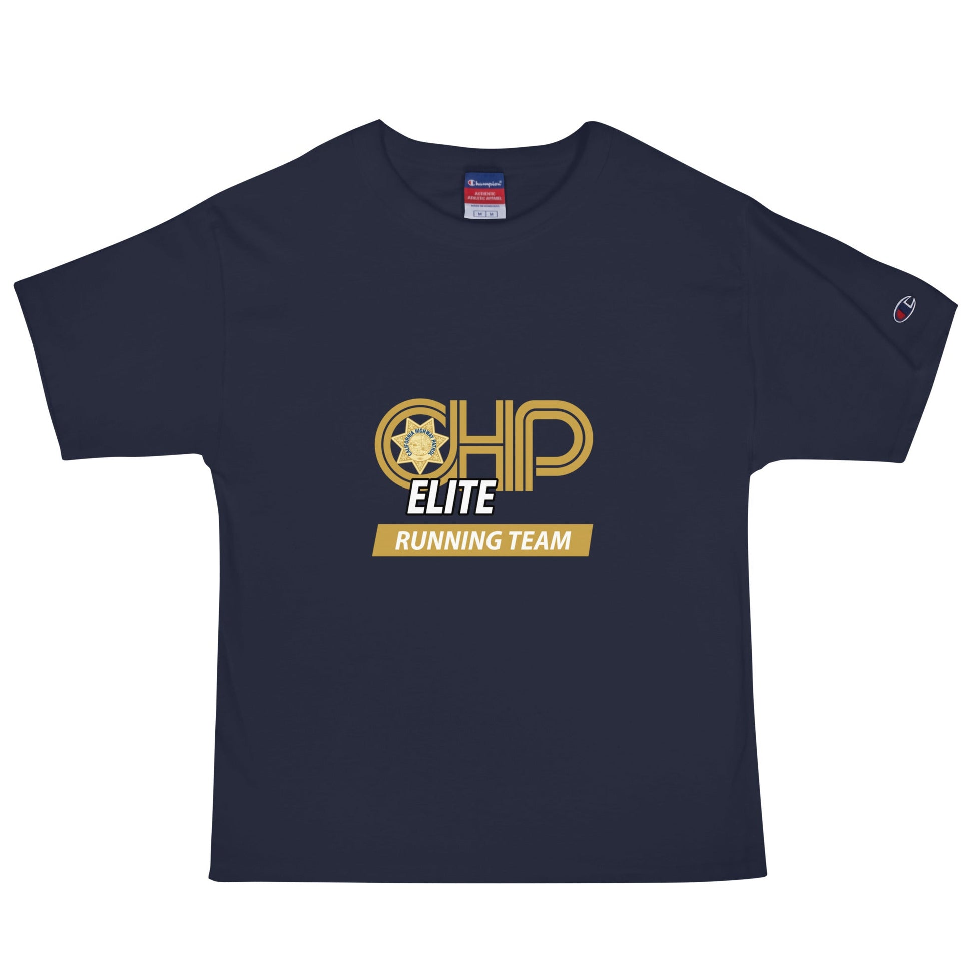 Signature | Champion T-Shirt | CHP Elite Running Team | Runner Crest Logo