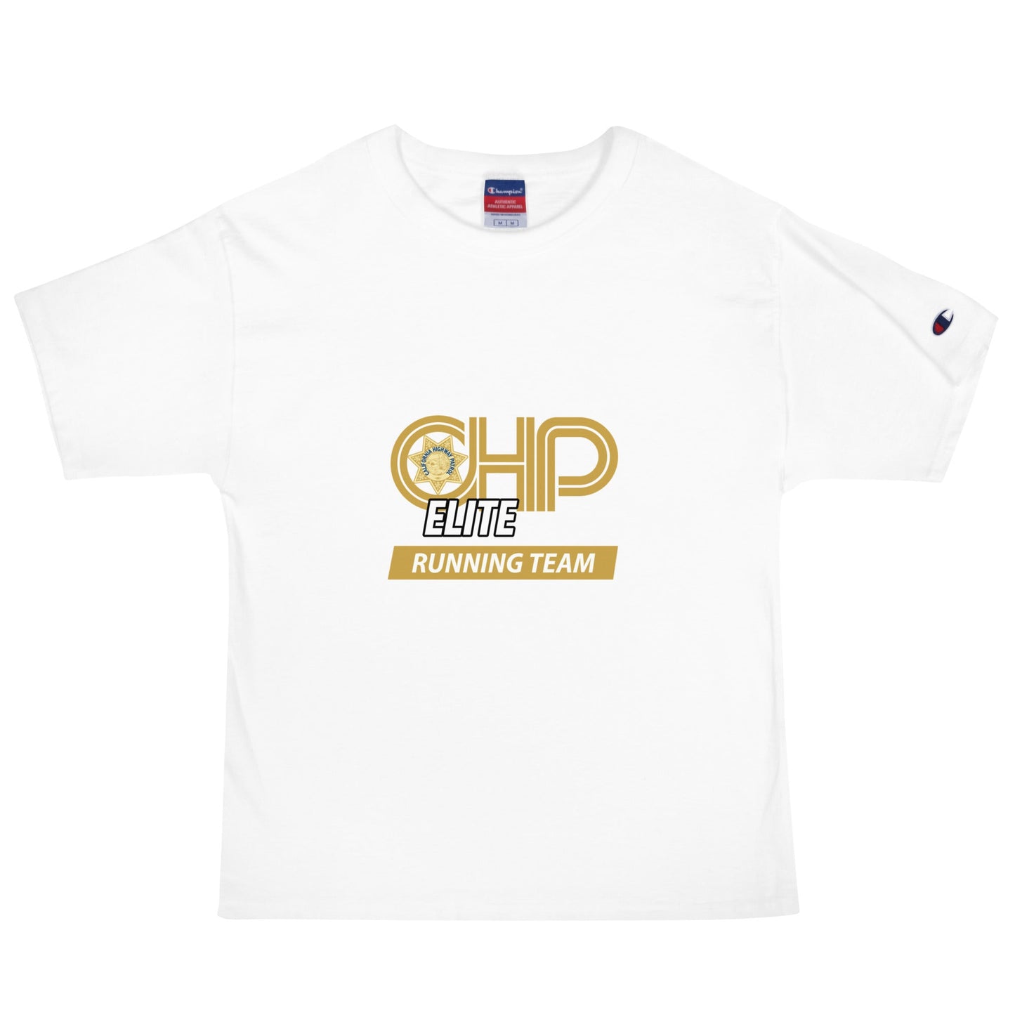 Signature | Champion T-Shirt | CHP Elite Running Team | Runner Crest Logo