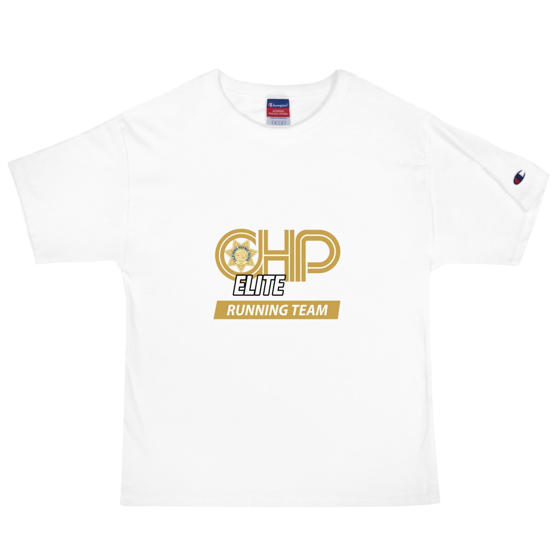 Signature | Champion T-Shirt | CHP Elite Running Team | Runner Crest Logo