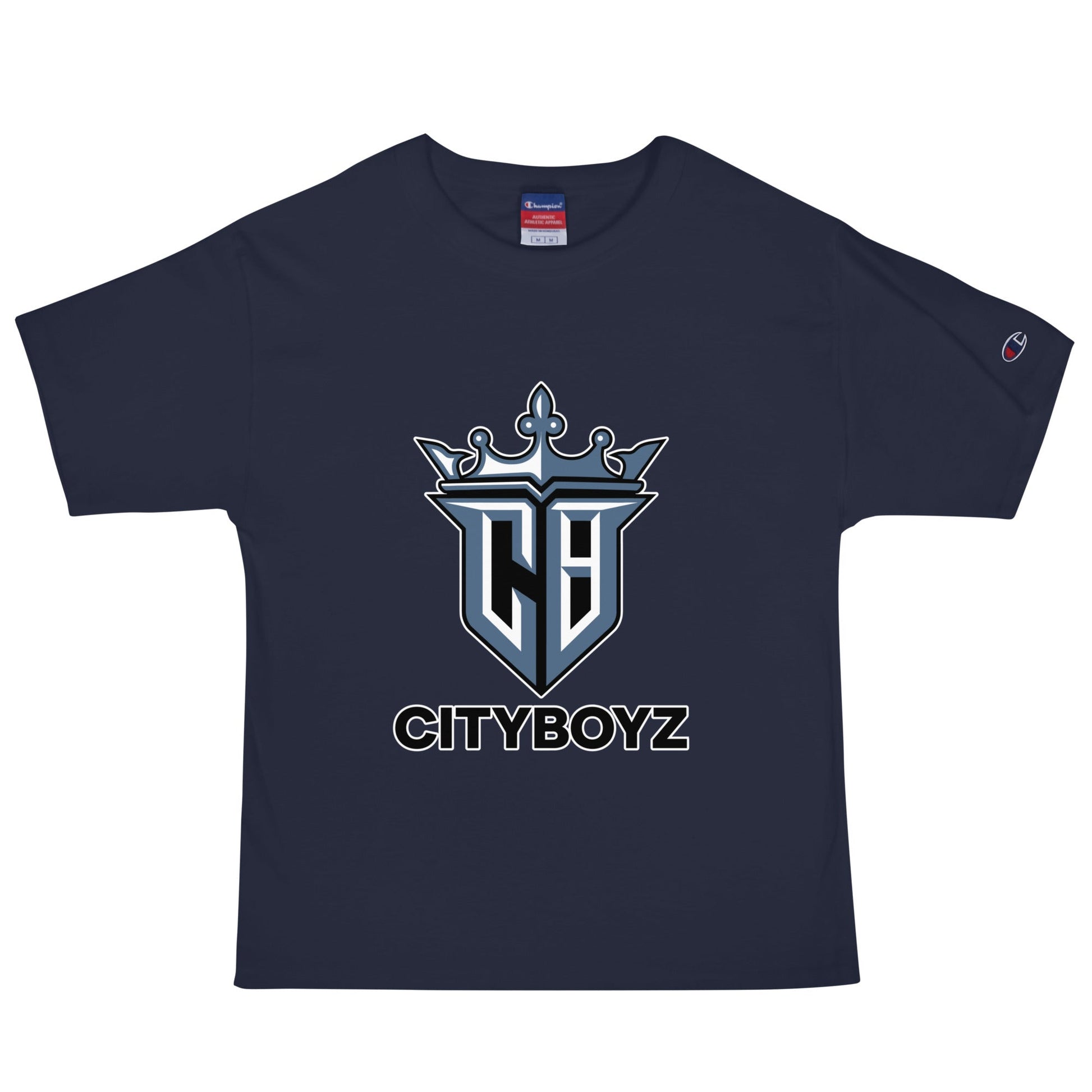Signature | Champion T-Shirt | City Boyz Elite | Crown Valor Logo