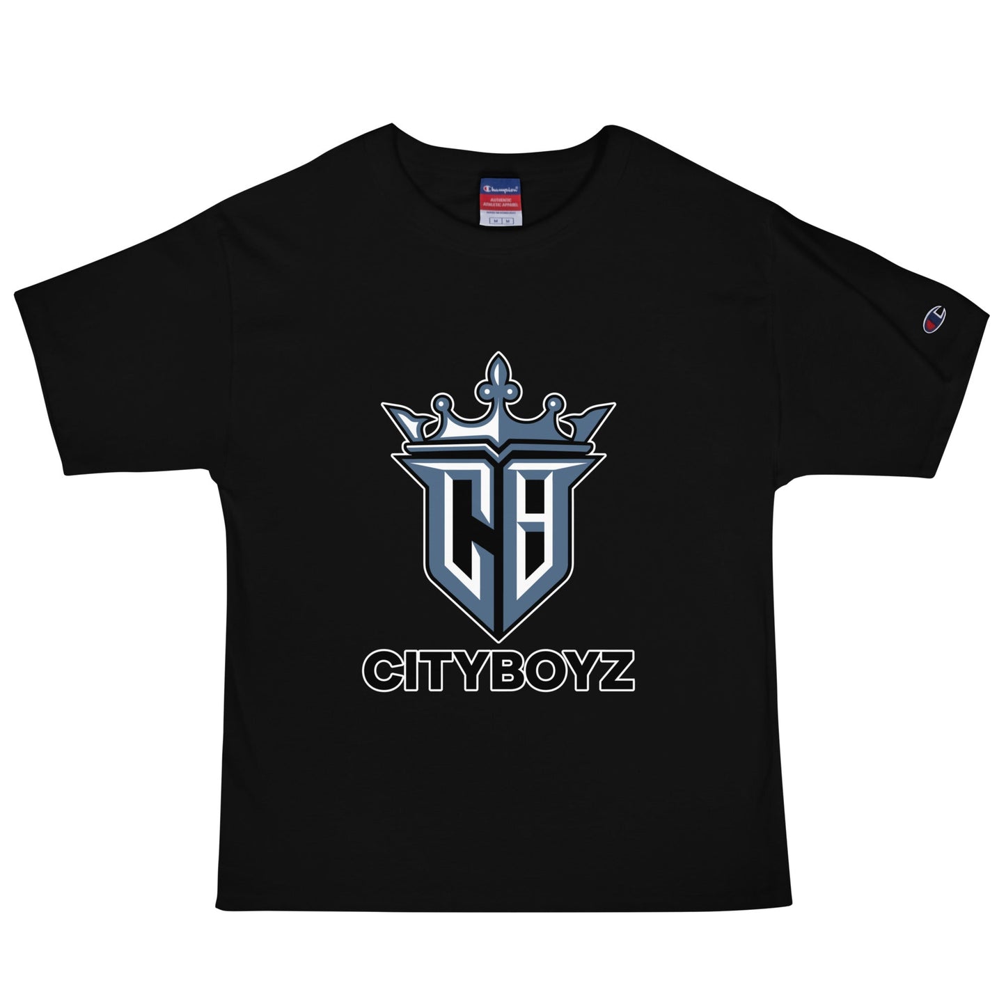 Signature | Champion T-Shirt | City Boyz Elite | Crown Valor Logo