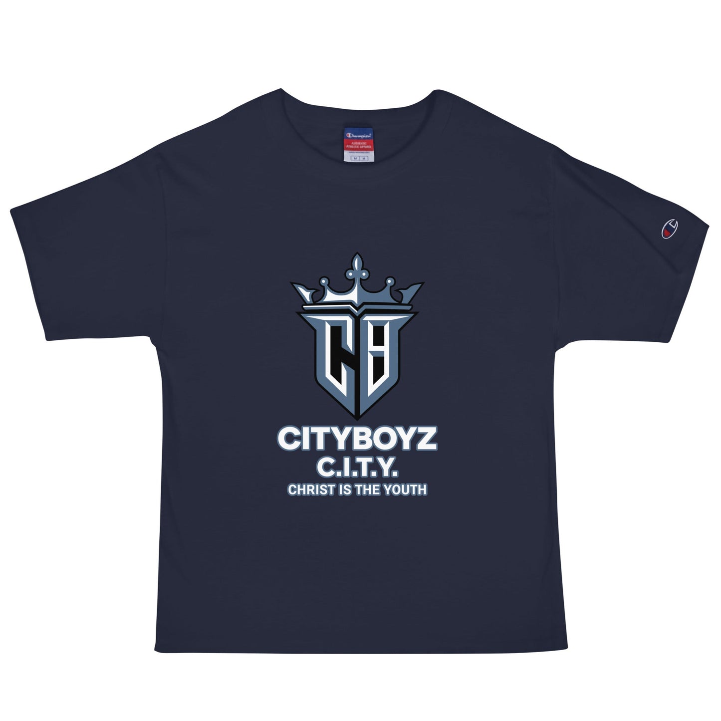 Signature | Champion T-Shirt | City Boyz Elite | Victory Royale Logo