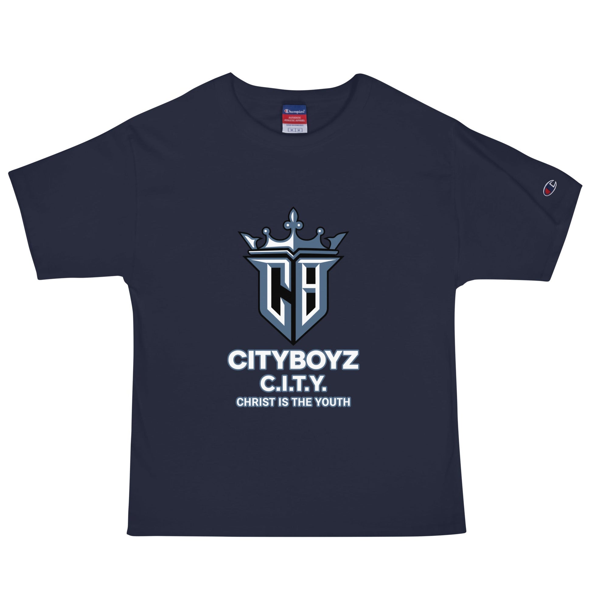 Signature | Champion T-Shirt | City Boyz Elite | Victory Royale Logo