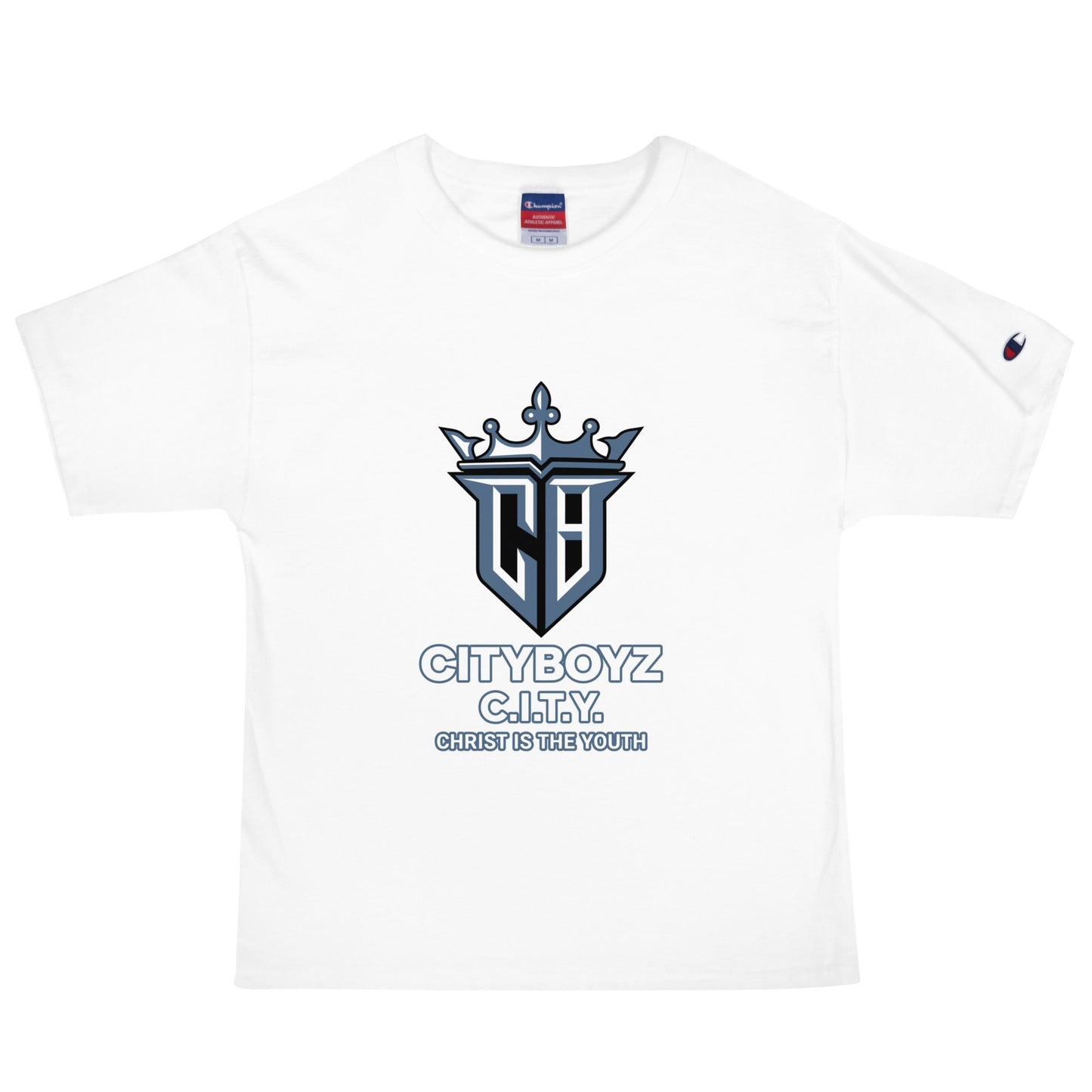 Signature | Champion T-Shirt | City Boyz Elite | Victory Royale Logo