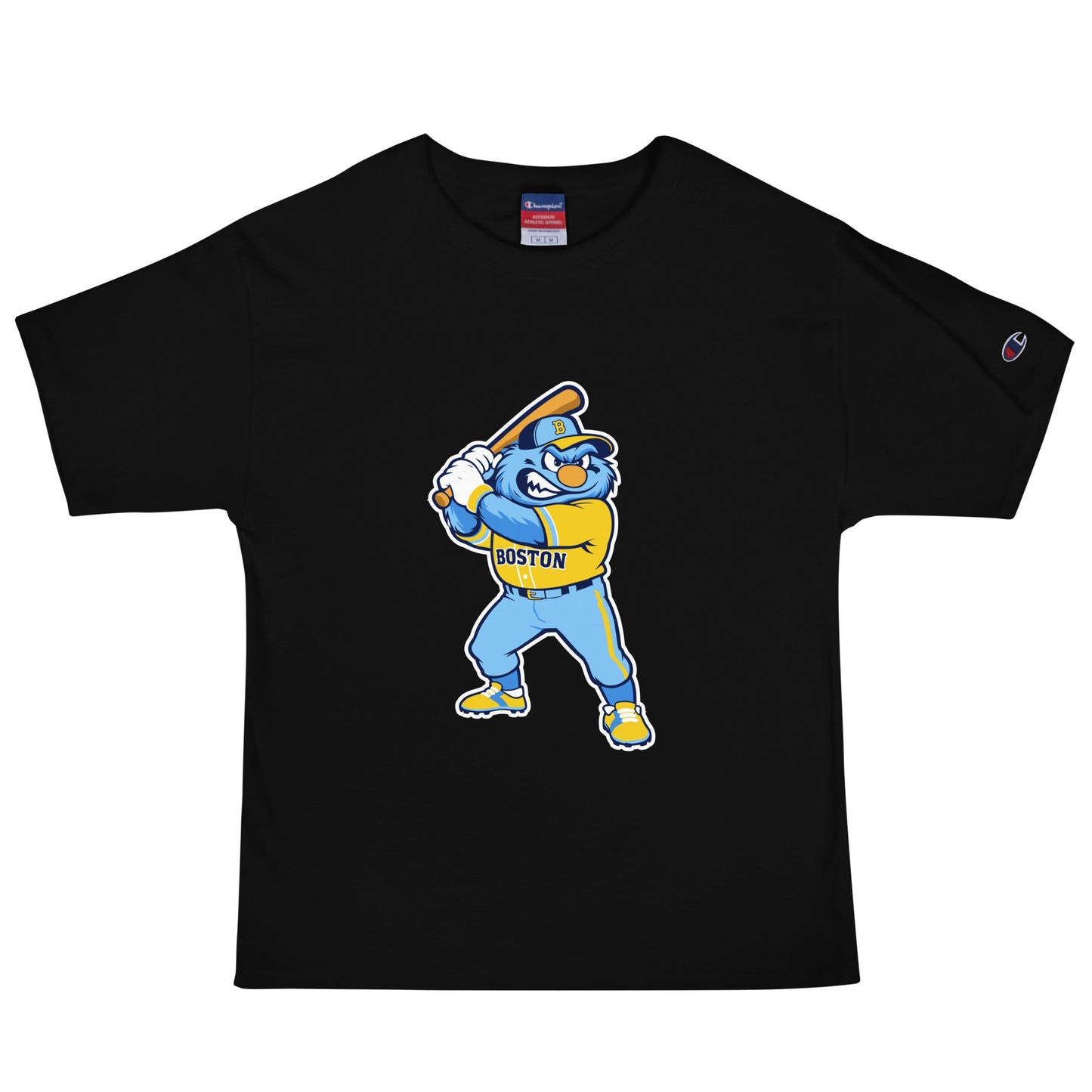 Signature | Champion T-Shirt | Claremont Little League | Mascot Logo