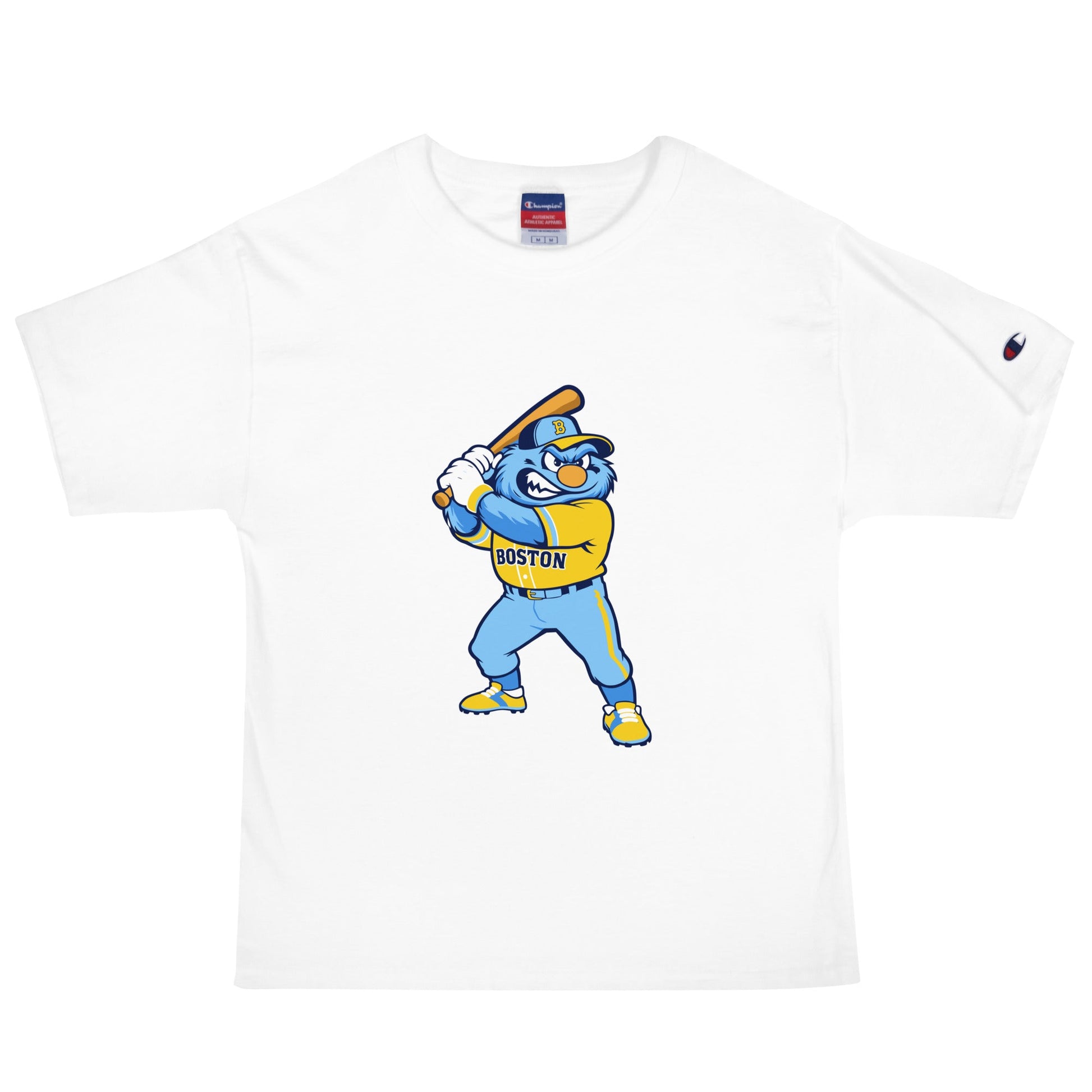 Signature | Champion T-Shirt | Claremont Little League | Mascot Logo