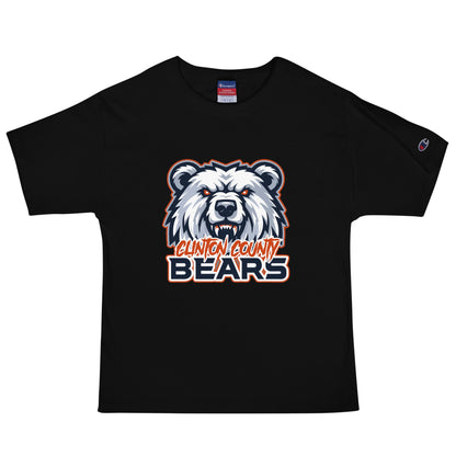 Signature | Champion T-Shirt | CLINTON COUNTY BEARS | Bears Mascot Logo