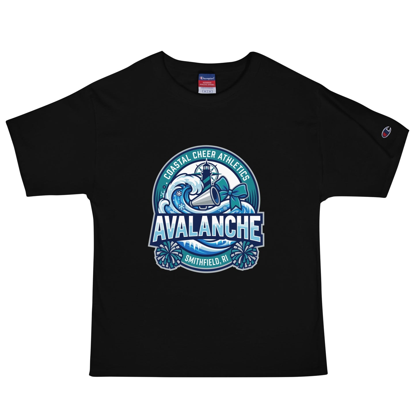 Signature | Champion T-Shirt | Coastal Cheer Athletics Avalanche