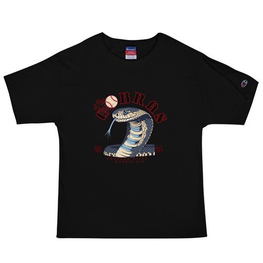 Signature | Champion T-Shirt | Cobras '26 | Rookie Div Logo