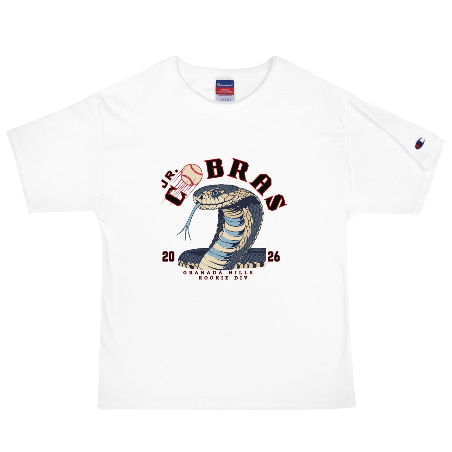 Signature | Champion T-Shirt | Cobras '26 | Rookie Div Logo