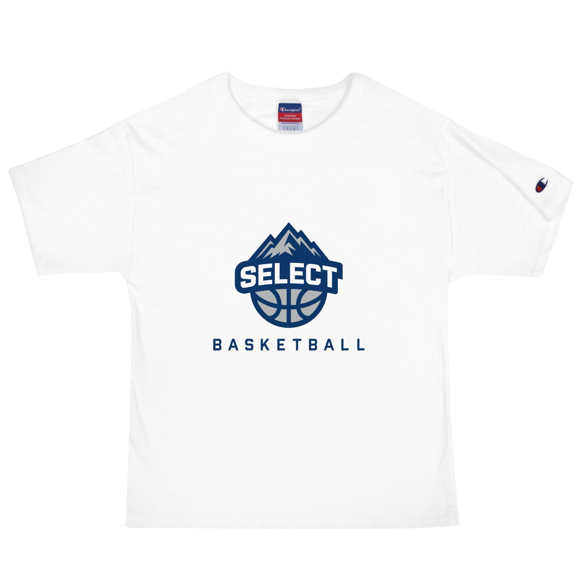 Signature | Champion T-Shirt | Colorado Select Basketball | Crest Logo