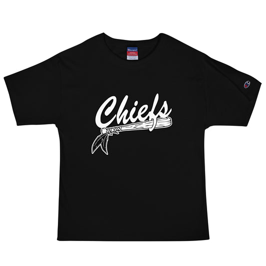 Signature | Champion T-Shirt | Connetquot Chiefs | Letter Crest Logo