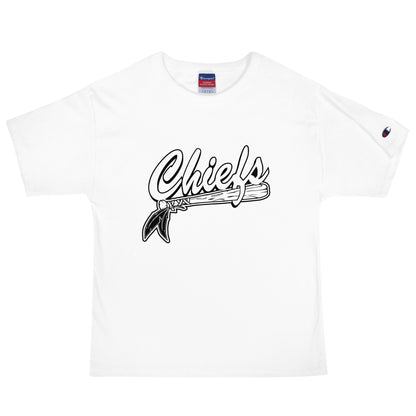 Signature | Champion T-Shirt | Connetquot Chiefs | Letter Crest Logo