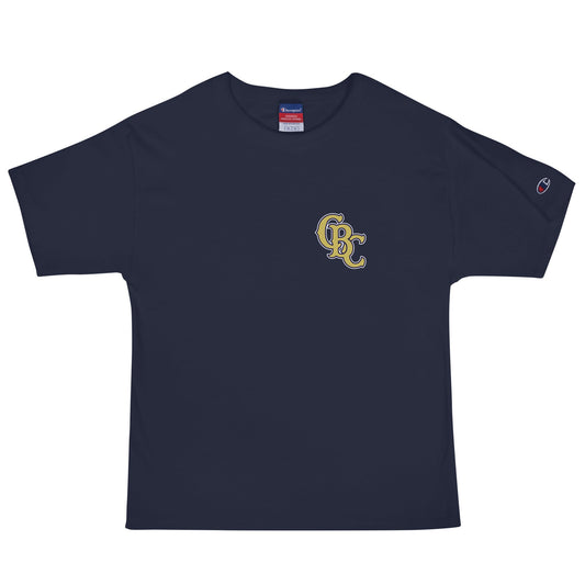 Signature | Champion T-Shirt | Cougar Baseball Club | CBC Gold Logo