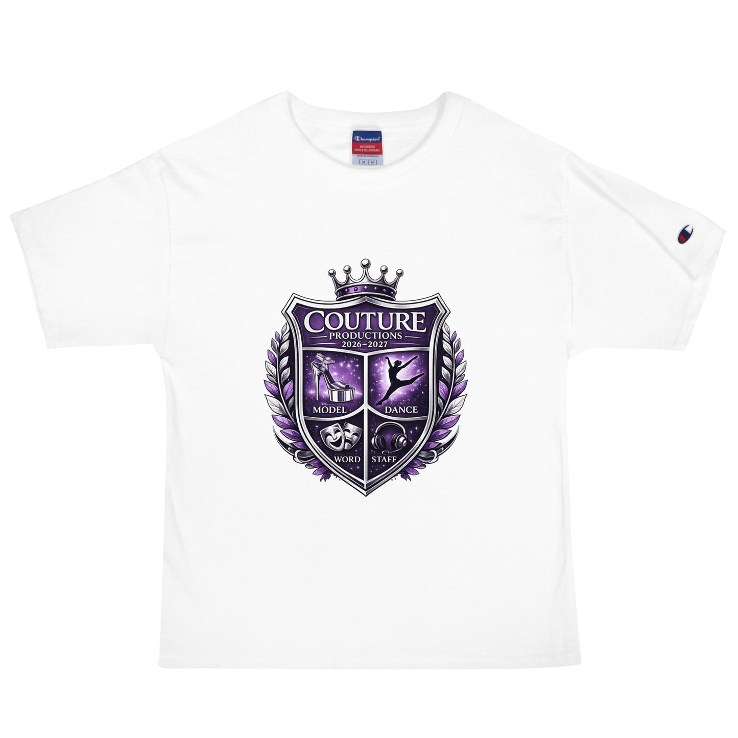 Signature | Champion T-Shirt | Couture Productions | Couture Shield Logo