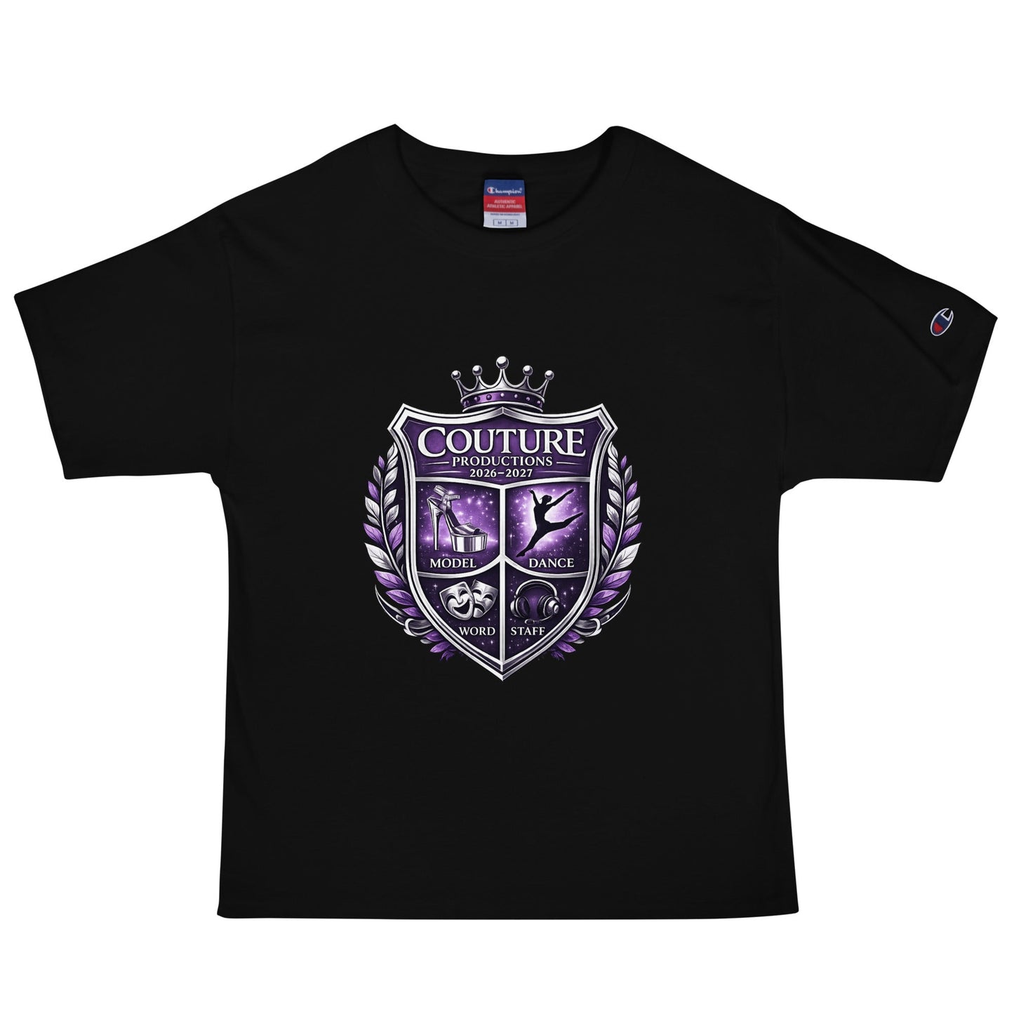 Signature | Champion T-Shirt | Couture Productions | Couture Shield Logo