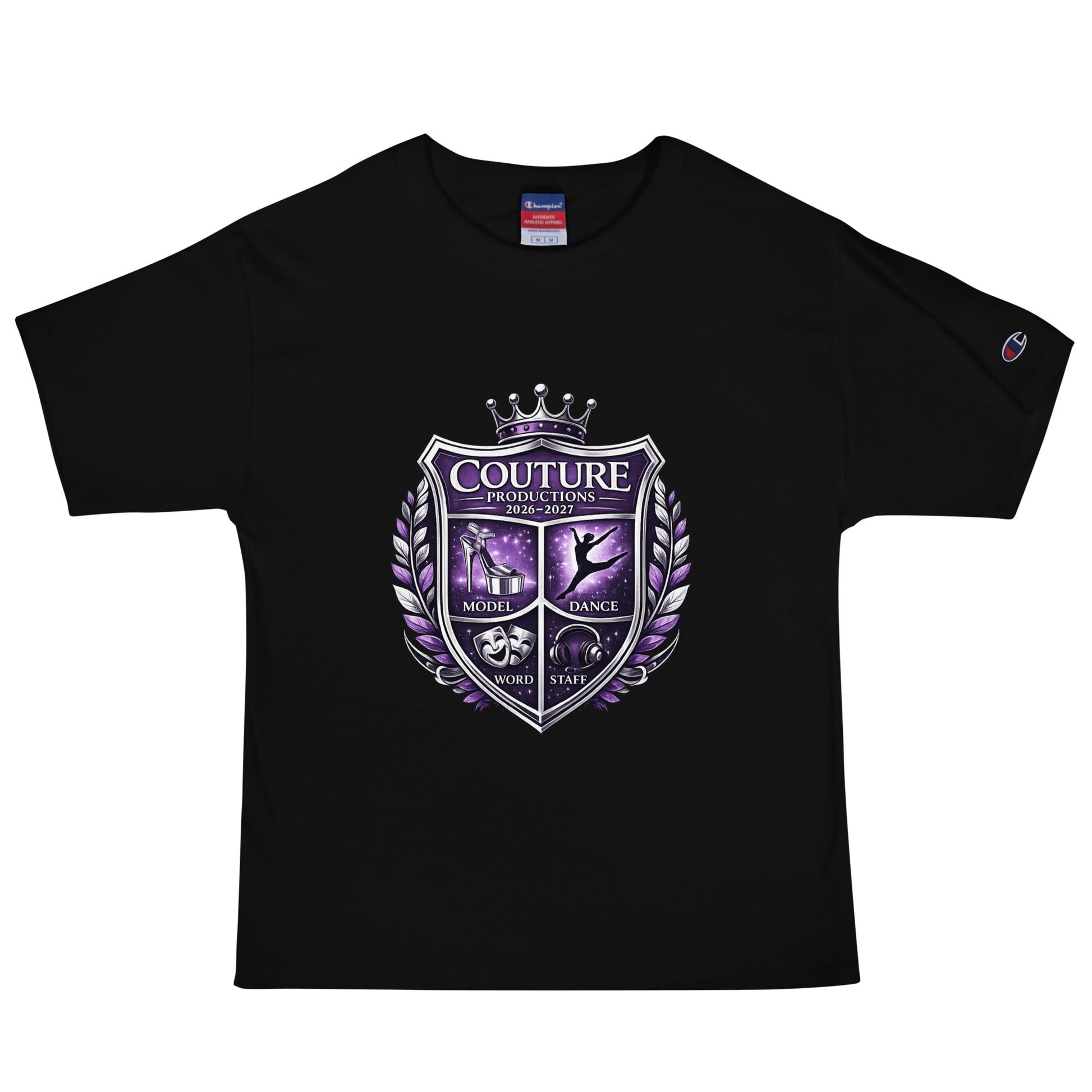 Signature | Champion T-Shirt | Couture Productions | Couture Shield Logo