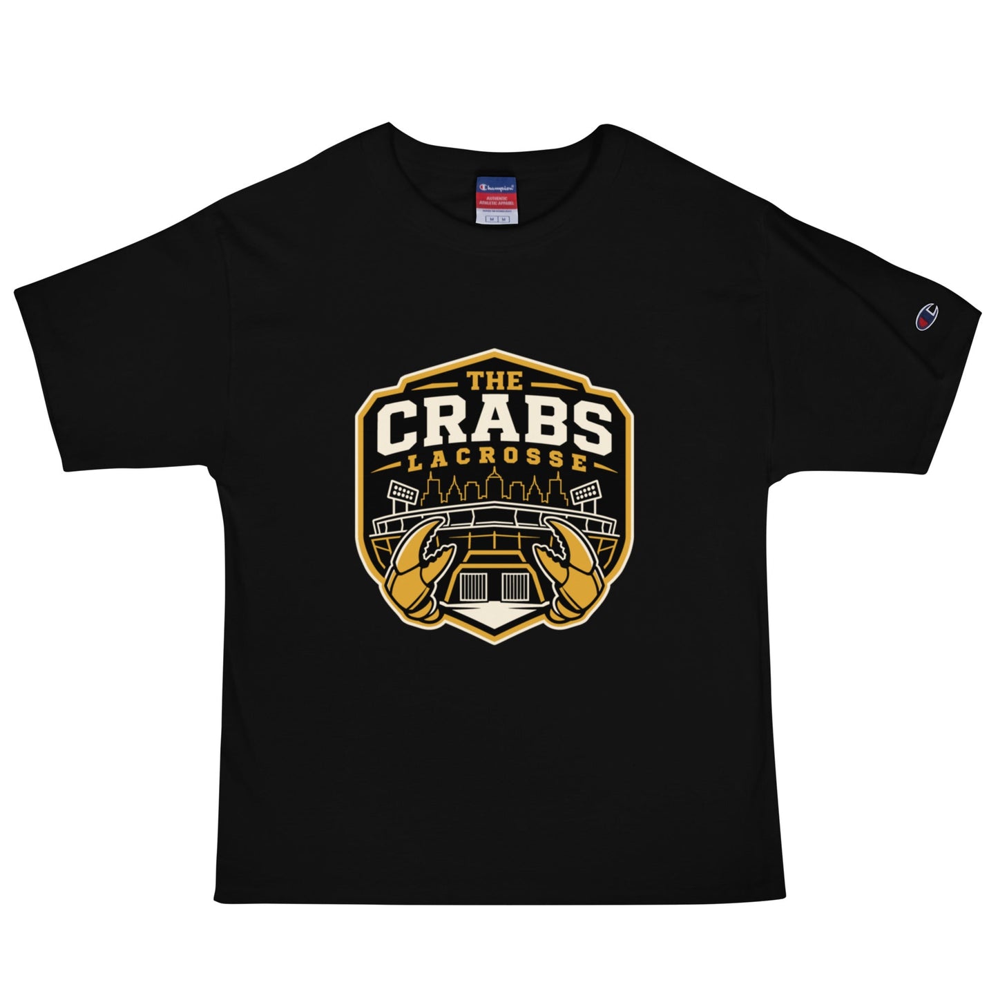 Signature | Champion T-Shirt | Crabs lax | Stadium Logo