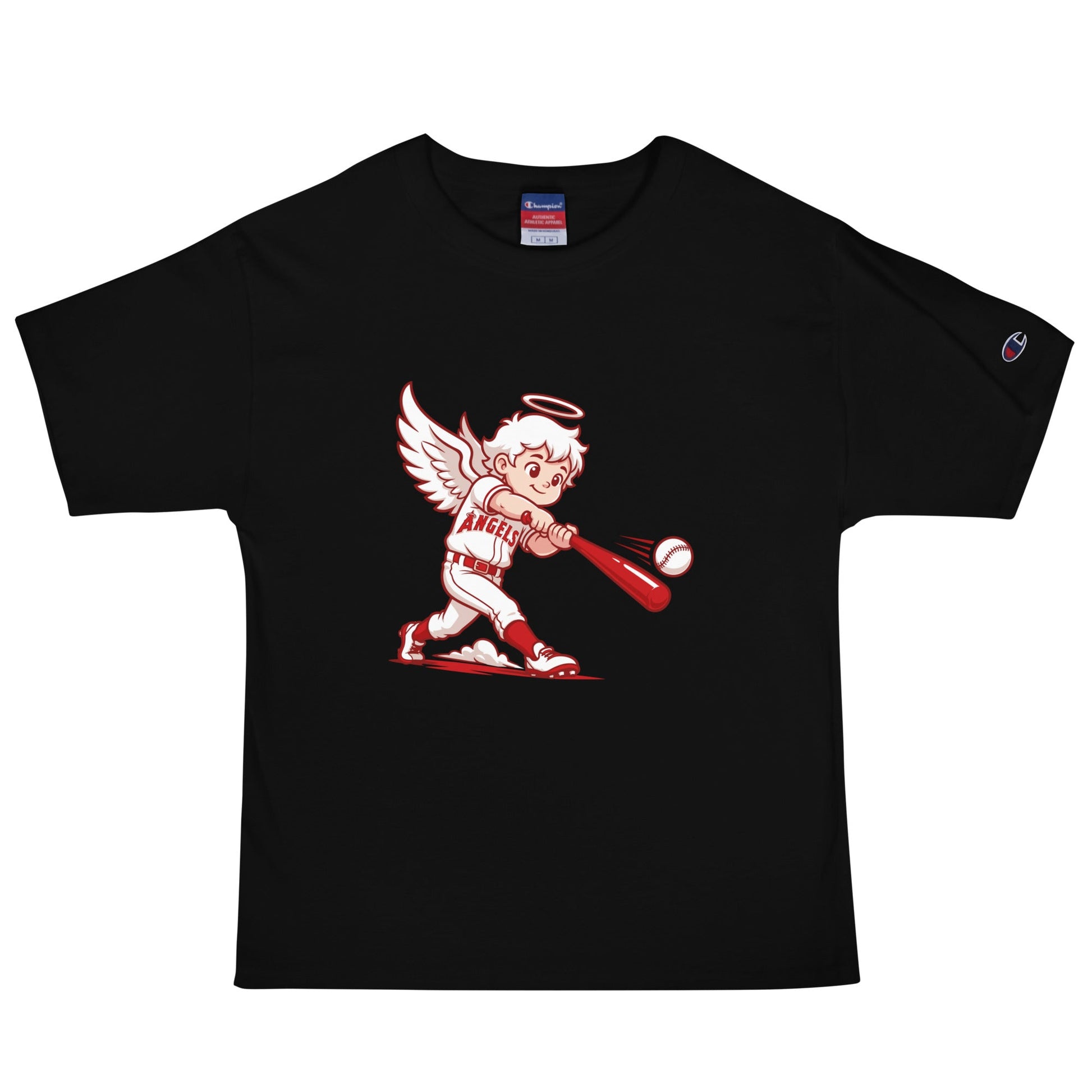 Signature | Champion T-Shirt | Cross City Angels | Mascot Logo