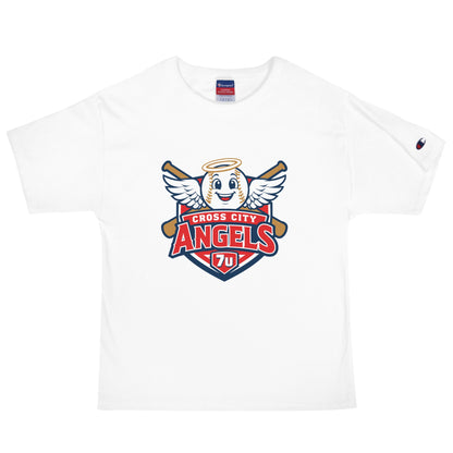 Signature | Champion T-Shirt | Cross City Angels | Shield Logo