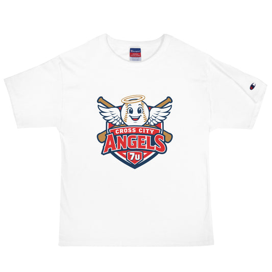 Signature | Champion T-Shirt | Cross City Angels | Shield Logo