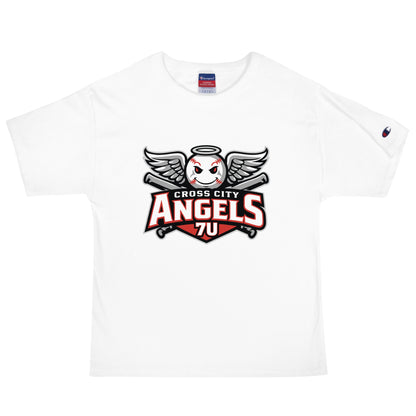 Signature | Champion T-Shirt | Cross City Angels | Winged Guardian Logo