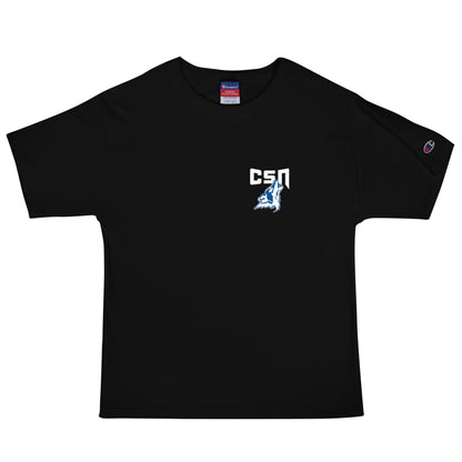 Signature | Champion T-Shirt | CSN Volleyball | CSN White Alt Logo