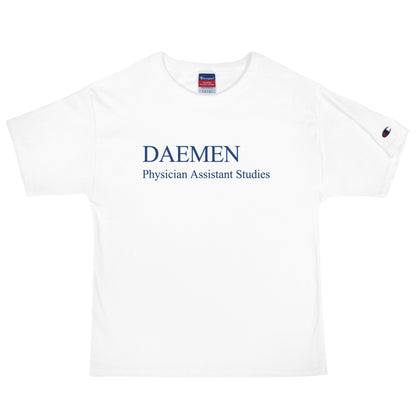 Signature | Champion T-Shirt | Daemen Physician Assistant | Care Collective Logo