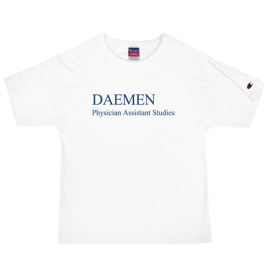 Signature | Champion T-Shirt | Daemen Physician Assistant | Care Collective Logo