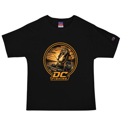 Signature | Champion T-Shirt | DeKalb Fishing Team | Badge Logo