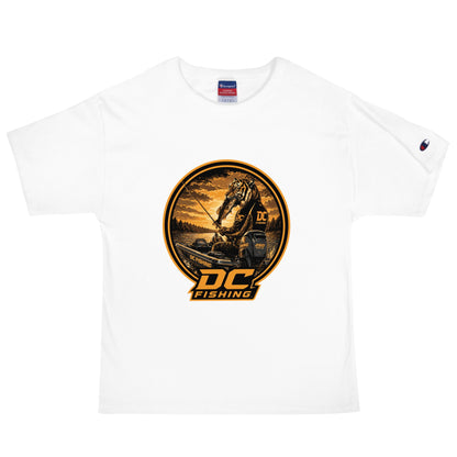 Signature | Champion T-Shirt | DeKalb Fishing Team | Badge Logo