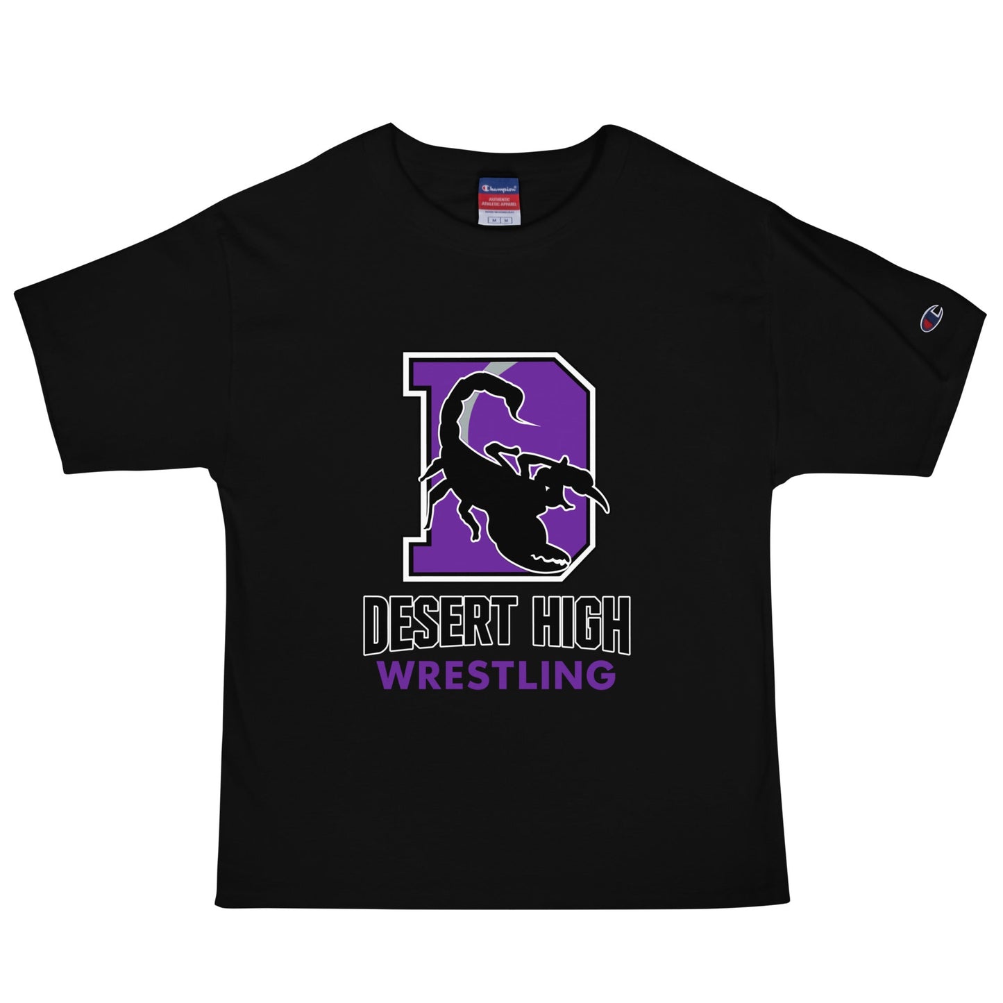 Signature | Champion T-Shirt | Desert High Scorpions | Crest Logo
