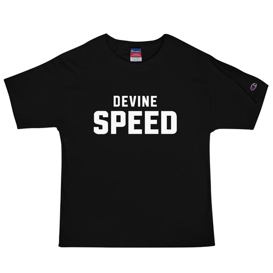 Signature | Champion T-Shirt | Devine Speed | Script Logo