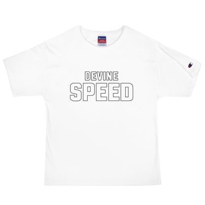 Signature | Champion T-Shirt | Devine Speed | Script Logo